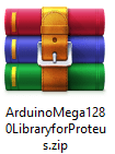 Extract the zip file and locate the two files. Copy and paste them into the library folder of your Proteus software.